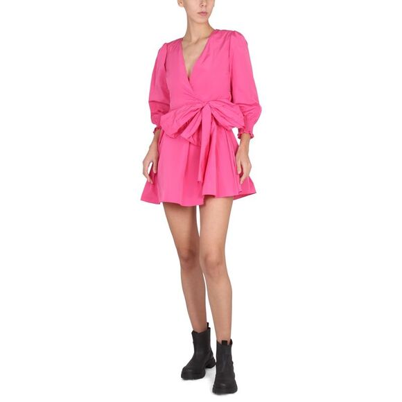 Red Valentino Women Taffeta Dress - Picture 2 of 4